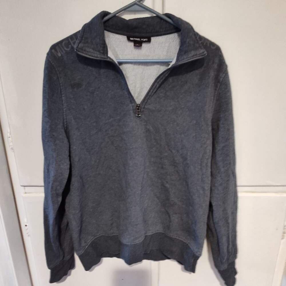 Men's Michael Kors pull over sweat shirt size L